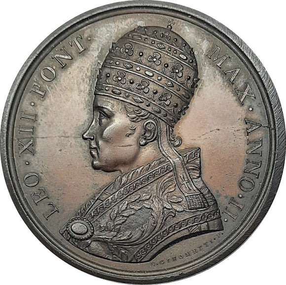 MEDAGLIA Leone XII  Anno II