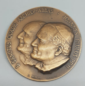 medaglia visita giovanni paolo II  1988